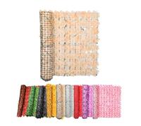 Rotolo di siepe artificiale, 100 x 300 cm, recinzione decorativa per balcone ed esterni, include 100 lacci verdi, perfetto per privacy e paesaggistica