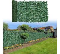 Rotolo di siepe artificiale resistente ai raggi UV, per pareti esterne, decorazione da giardino e balcone, ideale per paesaggistica e miglioramento della casa