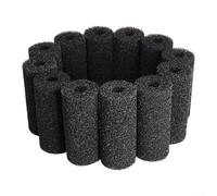 Rotolo di spugna pre-filtro per pompa per laghetto Beckett G FR 7209410 7137710 per sistemi di filtraggio per acquari neri (confezione da 10)