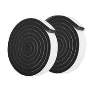 Rotolo di striscia sigillante per porte battenti da 4 m, con isolamento acustico e spugna antivento per proteggere i bordi delle porte e ridurre il rumore (1,5 cm, 2 rotoli)