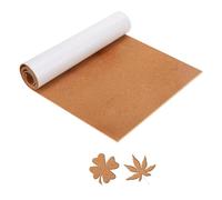 Rotolo di sughero autoadesivo, 250 cm x 20 cm, spessore 2 mm, autoadesiva, in sughero, per decorazione da parete, progetti fai da te, modellismo, casa, appunti