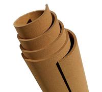 Rotolo di sughero naturale ad alta densità, spessore 8 mm, per bacheca fai da te, facile da tagliare, perfetto per decorazioni da parete e forniture artigianali, dimensioni: 0,7 m x 1,5 m, marrone