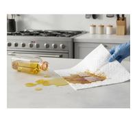 Rotolo Di Tamponi Assorbenti Per Olio Per Pavimenti Garage E Imbarcazioni, Industriali Spessore 5mm Ignifughi Pulizia Tappetini Per Versamenti Per Officine, Cucine(1x50m)