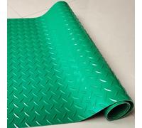 Rotolo di tappetini in gomma, antiscivolo, per garage, uso esterno, spessore 1,5 mm, 1,2 m x 15 m, protezione per pavimenti in gomma resistente