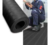 Rotolo di tappetino in gomma isolante, tappetino di sicurezza elettrica non conduttivo per protezione isolante da officina, tappetino resistente per quadri elettrici