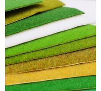 Rotolo di tappetino per erba progettato per l'uso in modellismo ferroviario scenario Wargame campi di battaglia e creazioni di diorama paesaggistici in miniatura (J-41 x 100 cm)