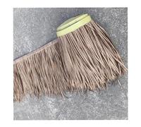 Rotolo di Tegole di Paglia di Palma Sintetica, Tetto di Paglia Artificiale, Capanne Tiki Bar Ignifughe, Pannelli di Copertura di Paglia, Copertura per Ombrellone(Yellow a,0.5x15m/1.64X49.2ft)