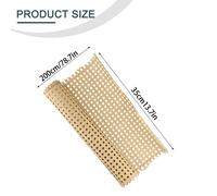 Rotolo di tessitura in rattan per progetti decorazione casa e arredamento più m