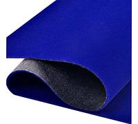 Rotolo di tessuto autoadesivo in velluto blu floccato Liner Peel Stick velluto per scatola di gioielli cassetto progetti fai da te 40,5 x 180,7 pollici