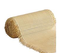 Rotolo di tessuto in rattan naturale per riparazioni di mobili fai da te, decorazioni per la casa e progetti artigianali, ideale per sedie, armadi e comò (dimensioni)