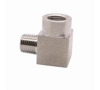 Rotolo di tessuto tulle glitterato, 1/8 "1/4" 3/8 "1/2" 3/4 "BSPP femmina a BSPT maschio gomito 90 gradi acciaio inossidabile 304 raccordo adattatore connettore gomito connettore raccordo tubo(3/4")