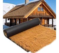 Rotolo Di Tetto In Paglia Artificiale Per Decor Tiki Bar|tetto Di Paglia Sintetico Senza Manutenzione|finta Paglia Per Tetto Per Decor Giardino|paglia Artificiale Tetto Imper(Size:0.5*10m(1.6*32.8ft))