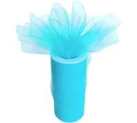 Rotolo di Tulle Azzurro per bomboniere e per Matrimonio 12,5 cm x 100 mt