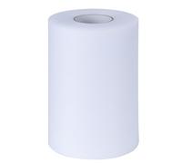 Rotolo di tulle bianco - 15 cm x 91,4 m tulle per matrimonio, decorazione, rotolo di tulle, per compleanni e matrimoni, decorazione di bricolage, artigianato, tutu gonna, confezione regalo, tavolo
