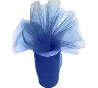 Rotolo di Tulle Blu per bomboniere e per Matrimonio 12,5 cm x 100 mt