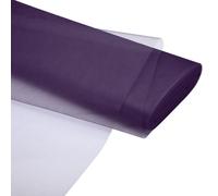 Rotolo di Tulle per Stoffa, 137 cm x 36,5 m, Viola Scuro