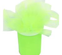 Rotolo di Tulle Verde Lime per bomboniere e per Matrimonio 25 cm x 100 mt