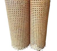 Rotolo di vimini naturale largo 40-45 cm, foglio originale per sedie e tavoli, kit di riparazione per mobili, rotolo di canna intrecciata per progetti di decorazione e restauro della casa