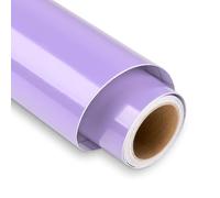 Rotolo di vinile permanente per Cricut - 30,5 cm x 12 m viola chiaro Cricut rotolo di vinile autoadesivo per esterni, decorazione di feste, auto decalcomania