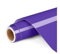 Rotolo di vinile permanente per Cricut, 30,5 x 1,5 m, viola scuro, autoadesivo, per Cricut e Silhouette Cameo, vinile viola per decorazioni per feste, adesivi per finestre, decorazioni per la casa
