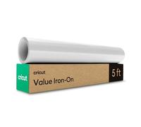 Cricut® Value Iron-On, White (12 in x 5 ft)- HTV Heat Transfer Vinyl