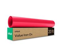 Cricut® Value Iron-On, Red (12 in x 20 ft)- HTV Heat Transfer Vinyl