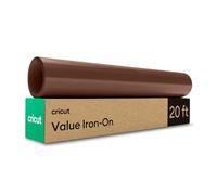 Cricut® Value Iron-On, Brown (12 in x 20 ft)- HTV Heat Transfer Vinyl