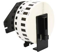 Rotolo DK22214 DK-22214 12mm x 30,48m Etichette adesive continuo compatibili per Brother P-Touch QL-500 QL-550 QL-560 QL-570 QL-700 QL-800 QL-810W QL-820NWB QL-1050 QL-1060N QL-1100 QL-1110NWB