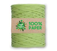 Rotolo ecofriendly di Rafia Verde 100% Carta Riciclabile Biodegradabile