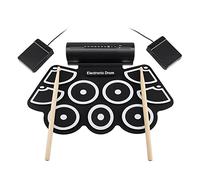 Rotolo Elettronico Up Midi Kit Tamburo Con 9 Pad, Altoparlante Incorporato, Cuffia, USB MIDI. Jack, For Bambini, Adolescenti E For Adulti Principianti, Migliore Regalo Di Compleanno