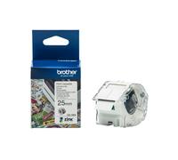 Rotolo Etichette Originali Brother CZ1004 per Etichette a colori 25mm x 5 Metri