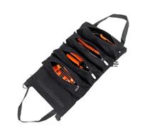 Rotolo for attrezzi, Borsa for attrezzi multiuso arrotolabile, Rotolo for chiave inglese, Secchio organizer for attrezzi in tela, Kit di pronto soccorso for auto Custodia for rotolo avvolgente(BROWN)