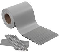Rotolo Frangivista per Recinzione Esterna - Strisce Resistenti alle Intemperie per Recinzioni, Balconi e Terrazze cm 19x35 mt (Grigio)