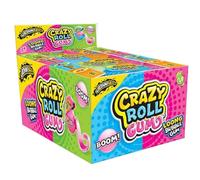 Rotolo Gomme da Masticare Crazy Roll Bubble Gum JohnyBee 24 x 18 g