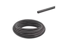 ROTOLO GUAINA NERO PER SENZA RIVESTIMENTO 50 METRI 5mm