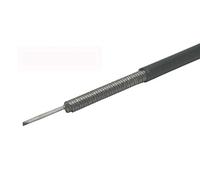 ROTOLO GUAINA PIATTA 5 MM NERA PVC 50 MT