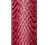 Rotolo in TULLE BORDEAUX ALTO 15 CM X 9 METRI