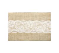 Rotolo Juta runner per allestimento Tavola Feste ed Eventi matrimonio2,75 mt