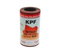 Rotolo KIT 3PZ Carta Abrasiva Poli KPF grana 100, 120, 150, 180, 220, 320