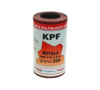 Rotolo KIT 3PZ Carta Abrasiva Poli KPF grana 100, 120, 150, 180, 220, 320