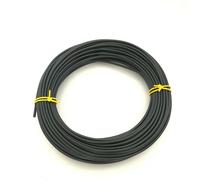 ROTOLO KIT 50 METRI DI GUAINA NERA NERO DA 4,5 MM MOTO SCOOTER BICI UNIVERSALE