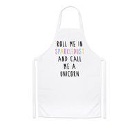 Rotolo Me IN Sparkledust E Call A Unicorno Chef Grembiule - Cucinare Divertente