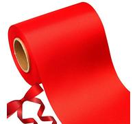 Rotolo Nastrino Rosso Pacchi,Nastro in raso Rosso Nastro striscia di feltro sintetico