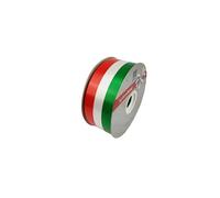 Rotolo nastro italia splendene nastro feste 50 mm x 100 mt | tricolore BOL-5642