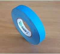 ROTOLO NASTRO PRO-GAFF TELATO FLUORESCENTE BLU 25mm