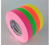 ROTOLO NASTRO PRO-GAFF TELATO FLUORESCENTE FUCSIA 25mm - 45mt