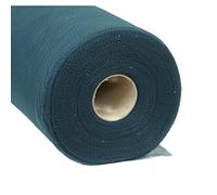 Rotolo nizza TULLE DA 25 CM di altezza per 100 metri MADE IN ITALY alta qualità MORBIDO E MANEGEVOLE PER FIOCCHI BOUQUET CERIMONIE EVENTI FIORISTA (Petrolio)