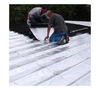 Rotolo Patch Di Asfalto for Tetto,Autoadesivo Impermeabile Nastro Sigillante,Spessore 1,2/1,5/2 mm,Asfalto preferito,Eccellenti prestazioni impermeabilizzanti(THK2mm/W1*L9m)