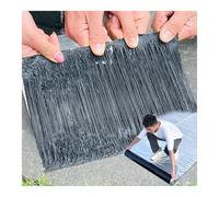 Rotolo Patch Di Asfalto for Tetto,Membrana ispessita autoadesiva,Guaina Bituminosa Ardesiata,Impermeabile,Isolamento Termico,per Perdite Tetto, Fessurazioni Superficiali(THK1.2mm/W1*L4m)