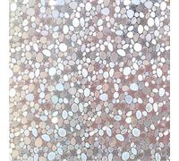 Rotolo pellicola elettrostatica Fantasia Stones 45 cm x 2 mt Trasparente